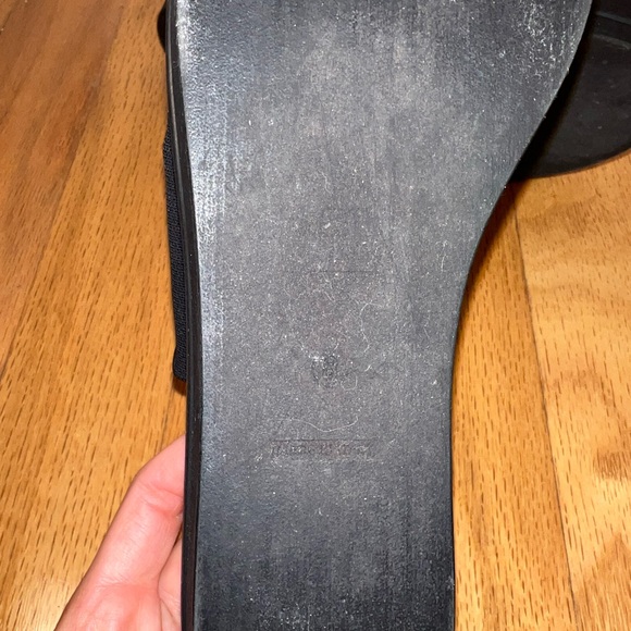 Steve Madden women’s sandals black size 8 platform flatform wide slide strap - Picture 6 of 7